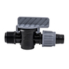 Mini Valve Plastic Drip Irrigation System Tape Fittings for Drip Irrigation 