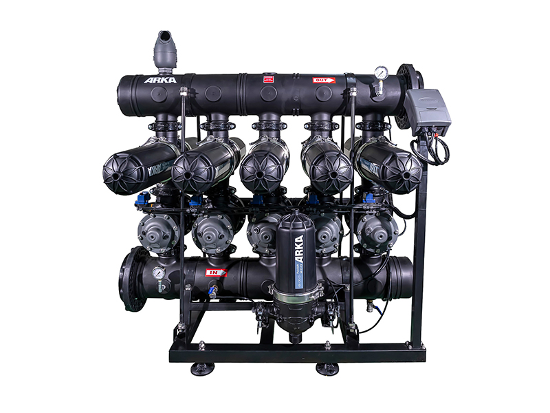 Automatic Backwash Disc Filter System Installation